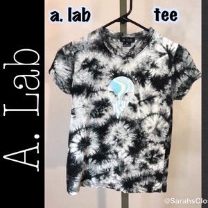 Black & White Tie Dye T-Shirt